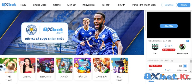 Tải ứng dụng 8Xbet trên Android