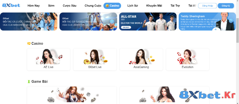 Liên hệ 8Xbet Kr để được hỗ trợ tải app 8Xbet